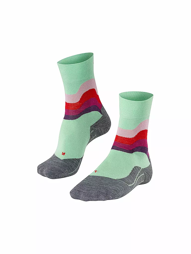 FALKE | Damen Laufsocken RU4 Wave | bunt