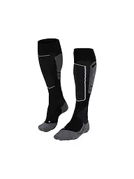 FALKE | Damen Skisocken SK4  | schwarz