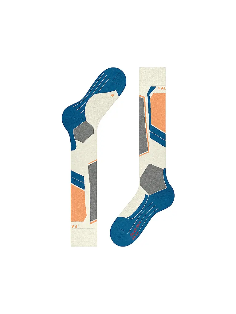 FALKE | Damen Skisocken SK4  | Weiss