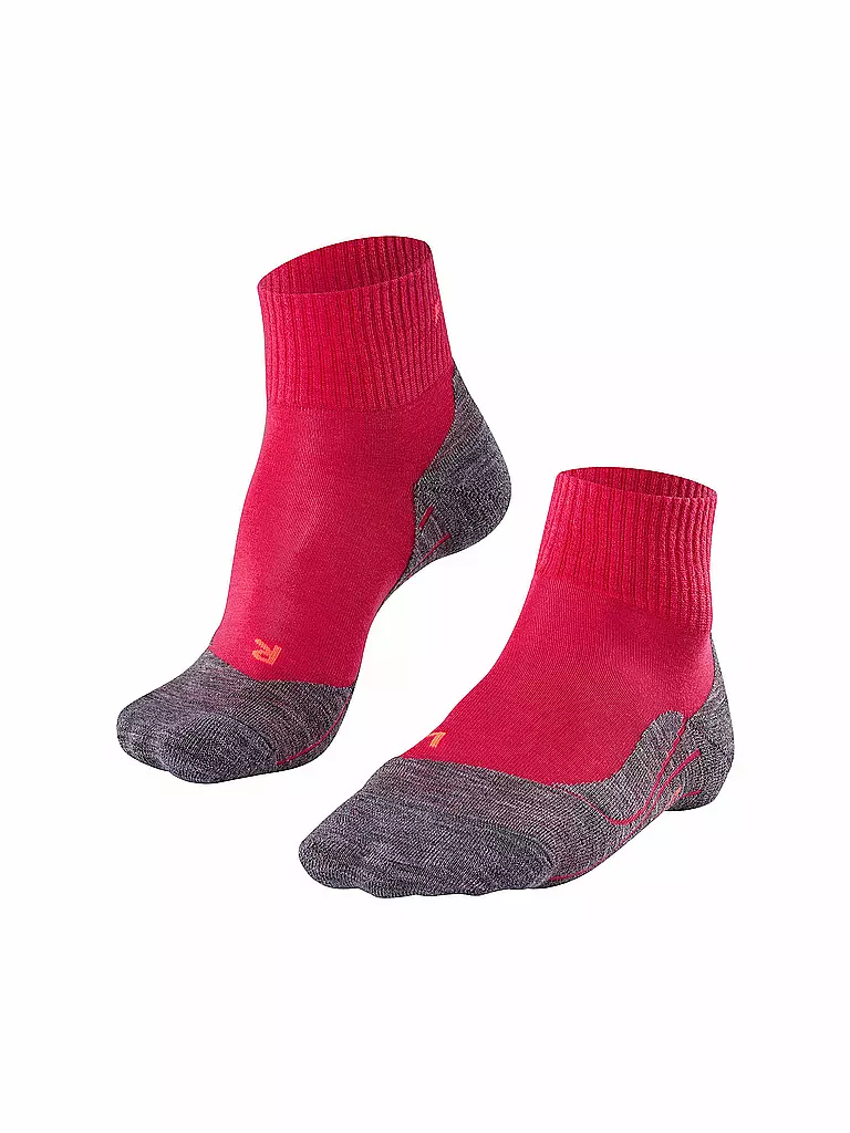 FALKE | Damen Wandersocken TK 5 Short | rosa