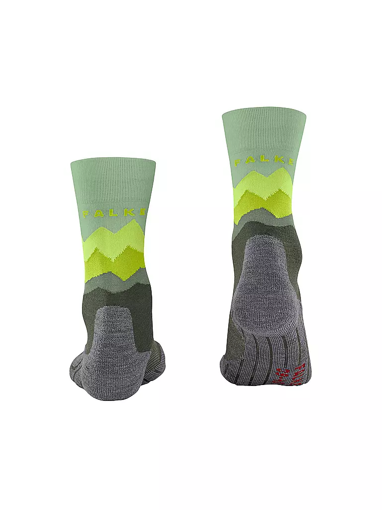 FALKE | Damen Wandersocken TK2 Crest | grün