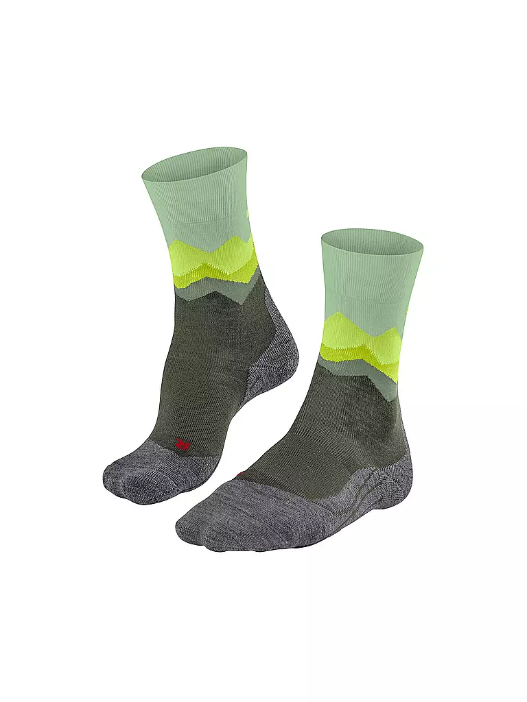 FALKE | Damen Wandersocken TK2 Crest | grün