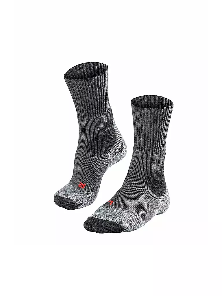 FALKE | Damen Wandersocken TK4 Expedition | grau