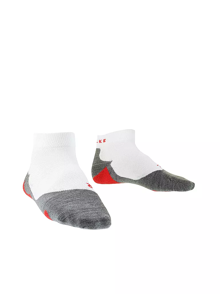 FALKE | Herren Laufsocken RU 5 kurz Lightweight | weiss