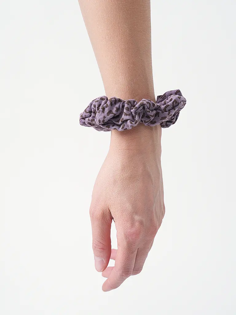 FIGLIA |  Damen Haarband Scrunchie  | lila