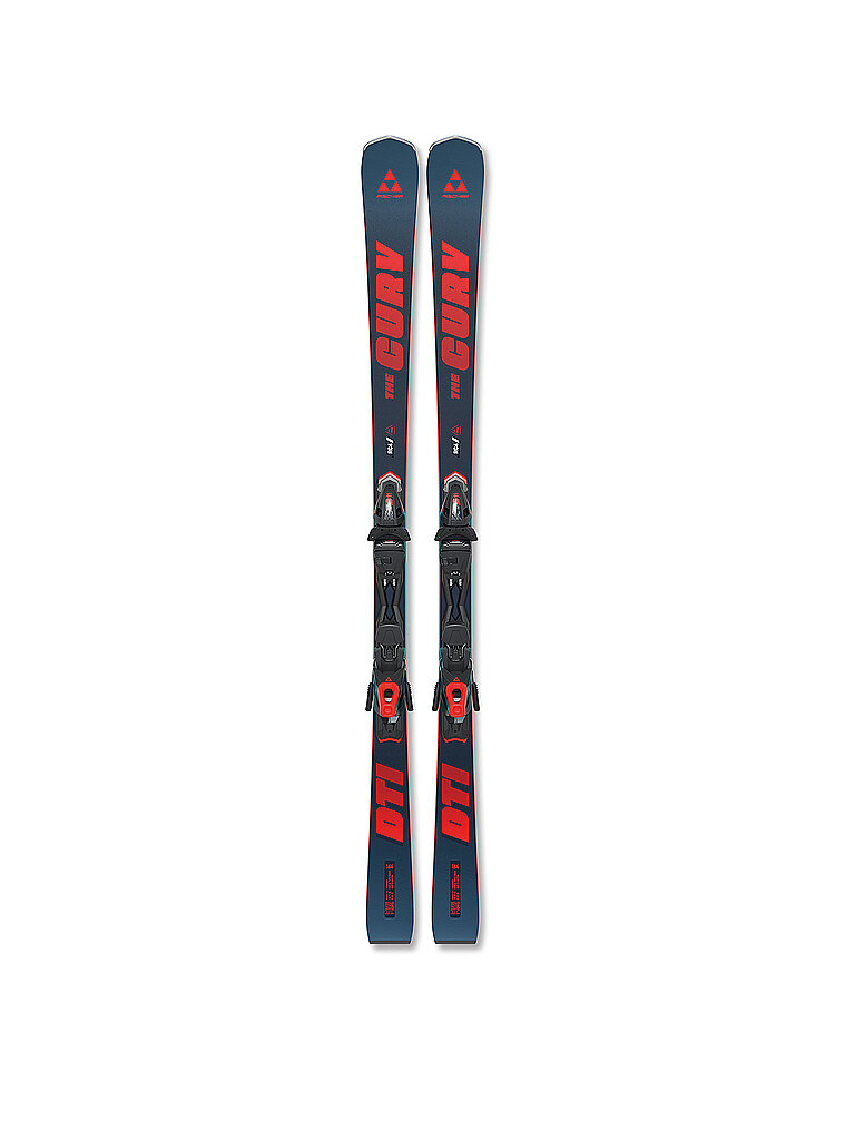 Fischer FISCHER Pistenski Set The Curv DTI + RS11 GW dunkelblau | 164, dunkelblau