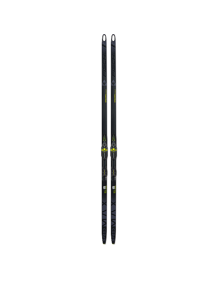 Fischer FISCHER Langlaufski Set Skating Speedmax 80 Skate Plus 115 Stiff schwarz | 176, schwarz