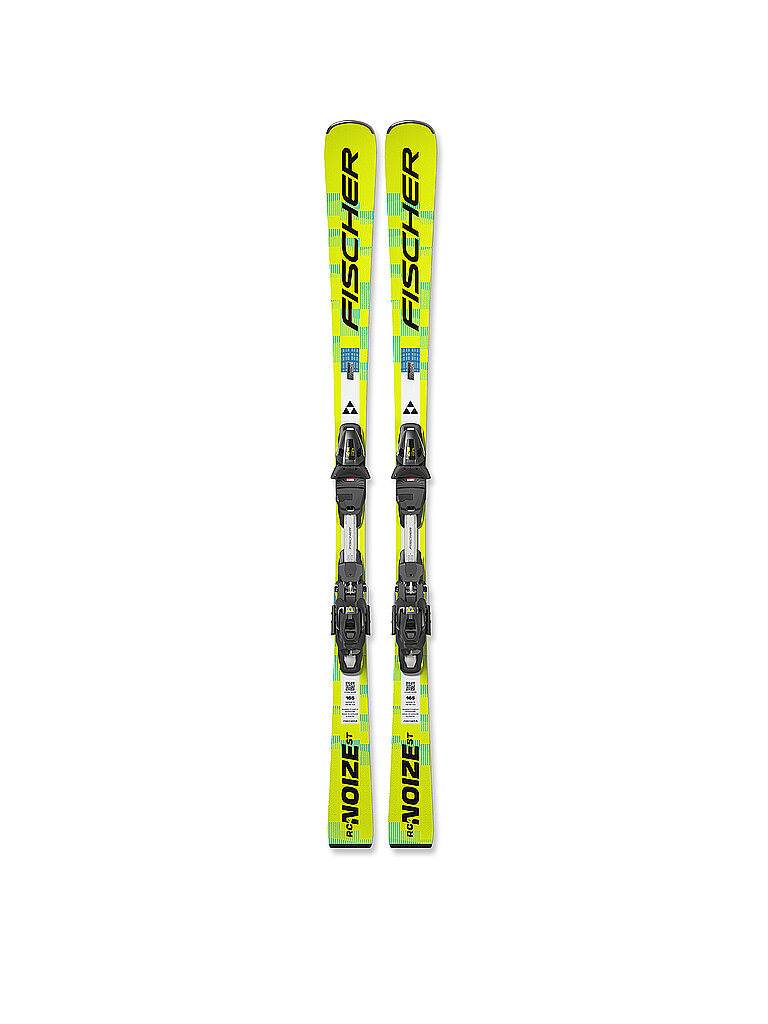 Fischer FISCHER Raceski Set RC4 Noize ST + RC4 Z12 GW gelb | 155, gelb