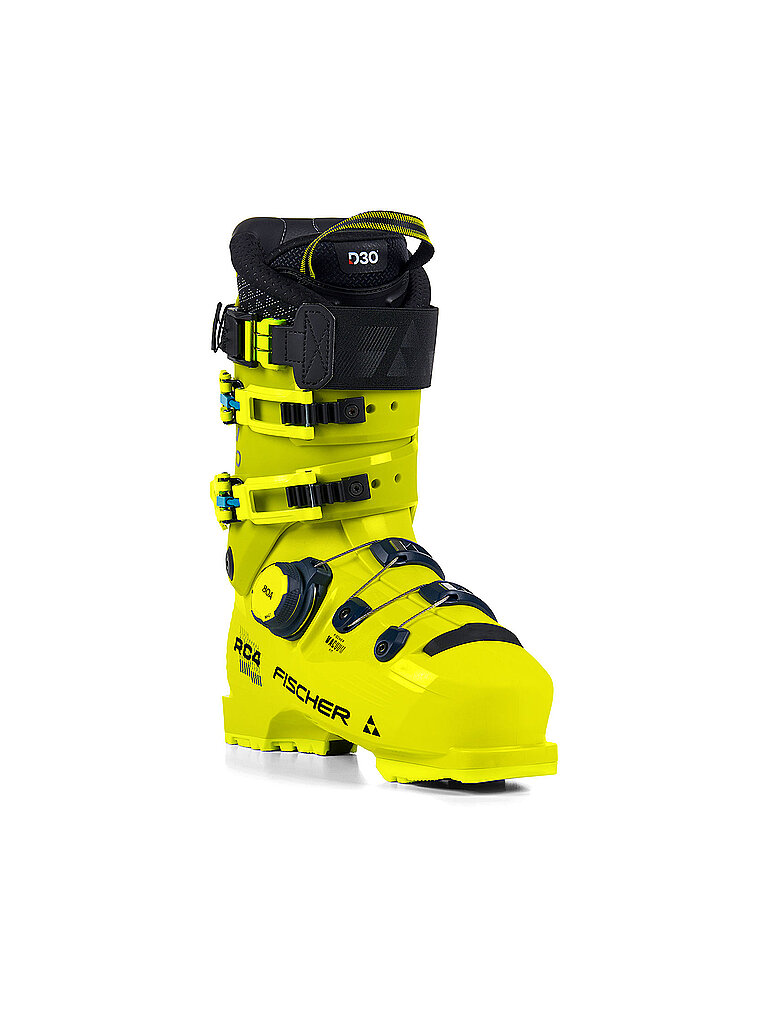 Fischer FISCHER Herren Skischuhe RC4 130 MV BOA gelb | 26,5 (41 1/3), gelb