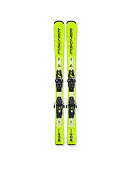 FISCHER | Kinderski Set RC4 Race JR + FJ 4 GW CA | Gelb