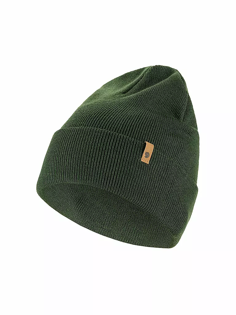 FJÄLLRÄVEN | Beanie Classic Knit | dunkelgrün