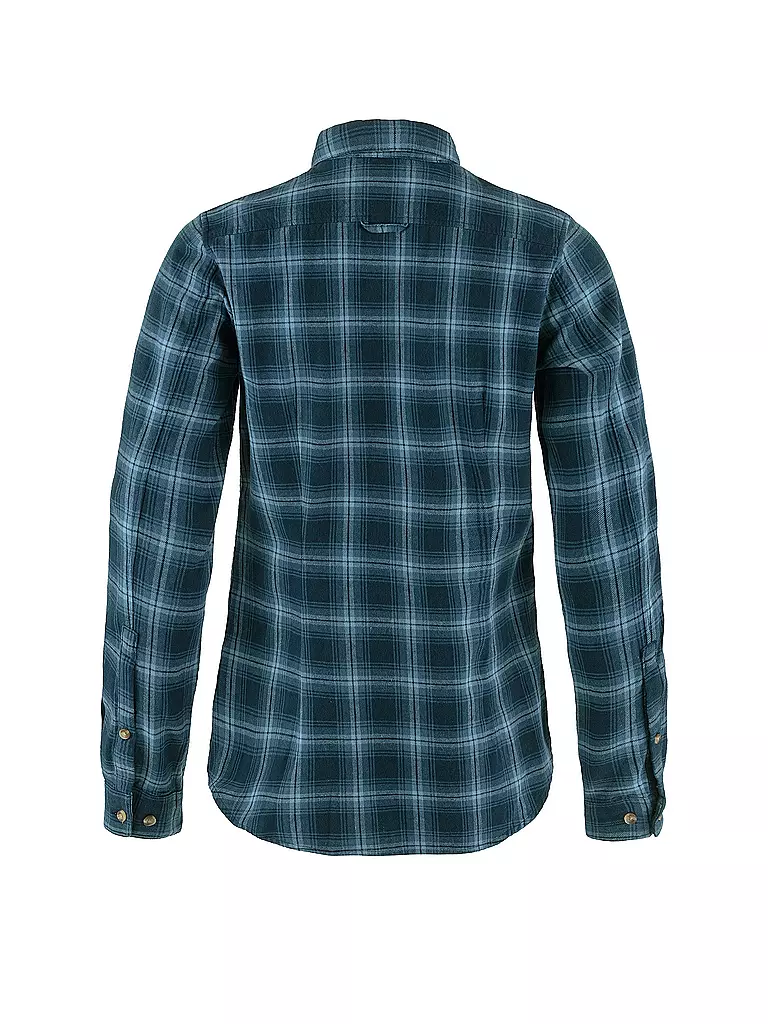 FJÄLLRÄVEN | Damen Blus Oevik Flannel | weiss