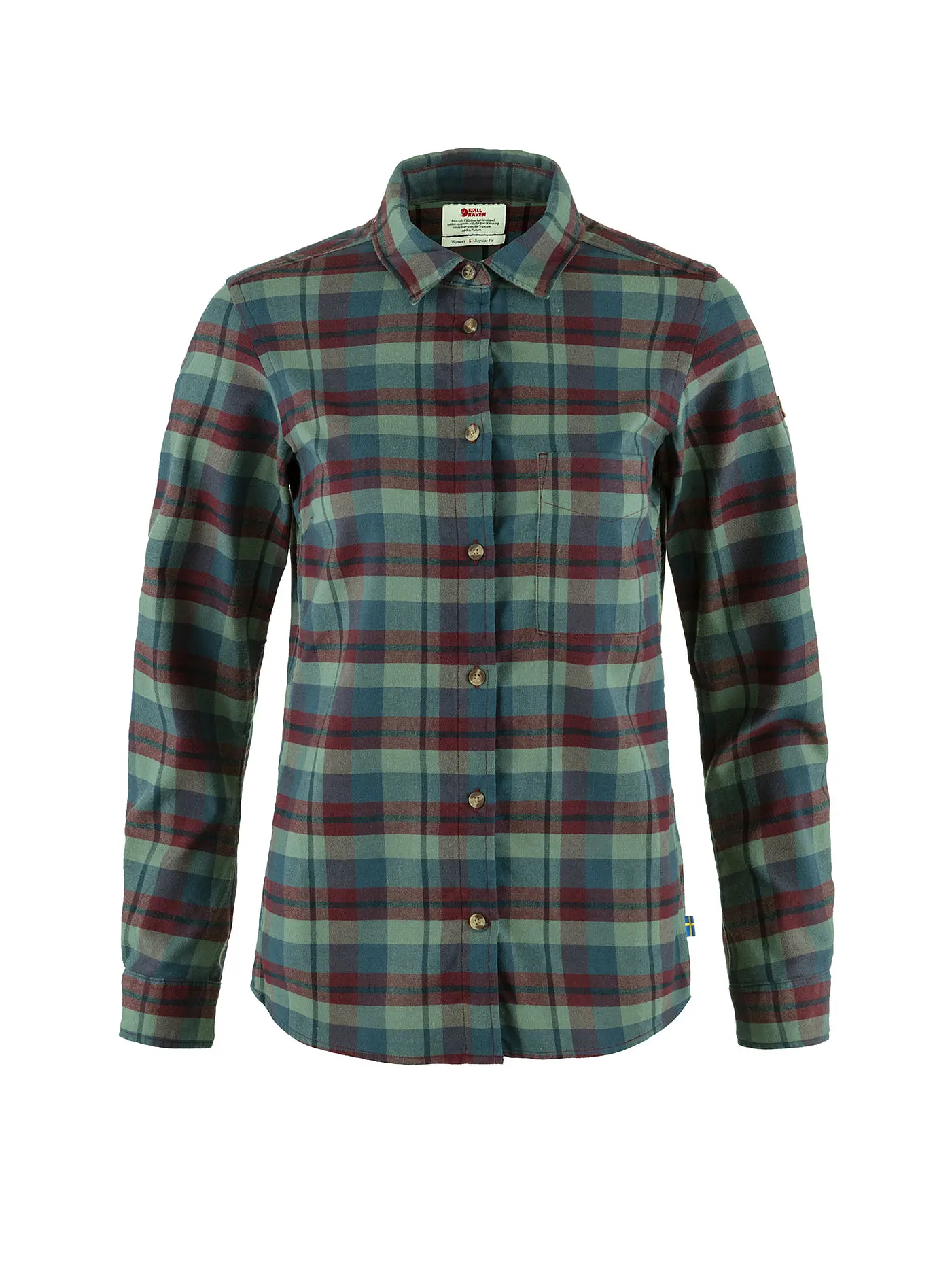 FJÄLLRÄVEN | Damen Bluse Singi | dunkelrot