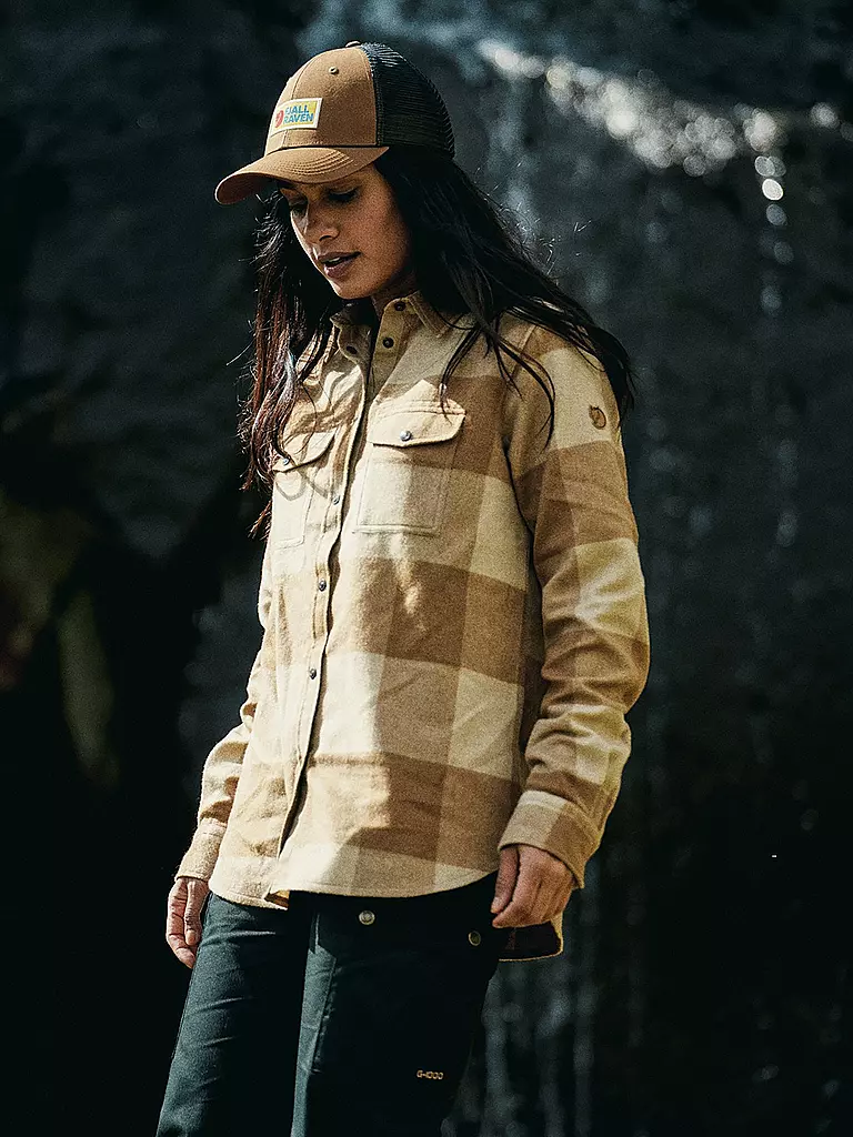 FJÄLLRÄVEN | Damen Blusenshirt Canada  | beige