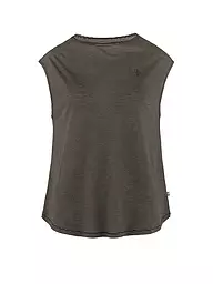FJÄLLRÄVEN | Damen Funktionsshirt High Coast Cool | grau