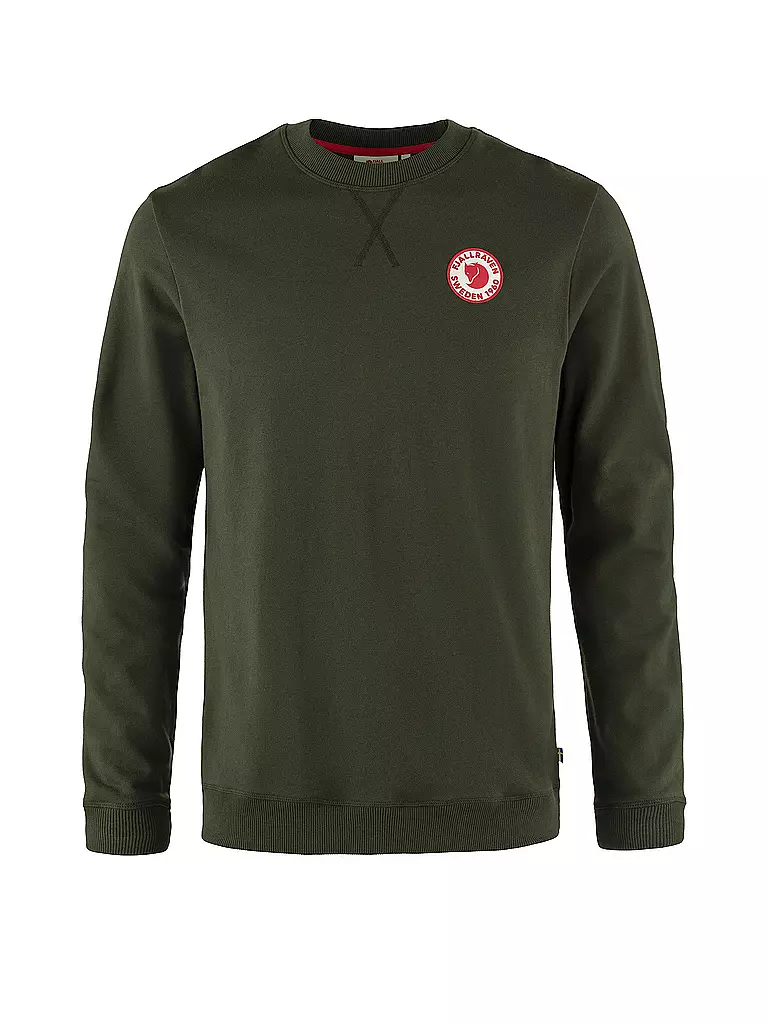 FJÄLLRÄVEN | Damen Funktionssweater Logo Badge | olive