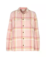 FJÄLLRÄVEN | Damen Outdoor Bluse Singi Flannel Overshirt | beige