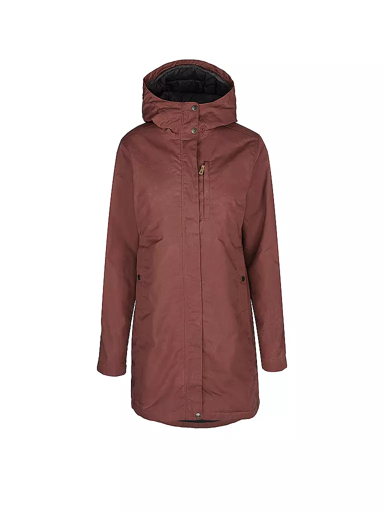 FJÄLLRÄVEN | Damen Parka Kiruna Padded | beere