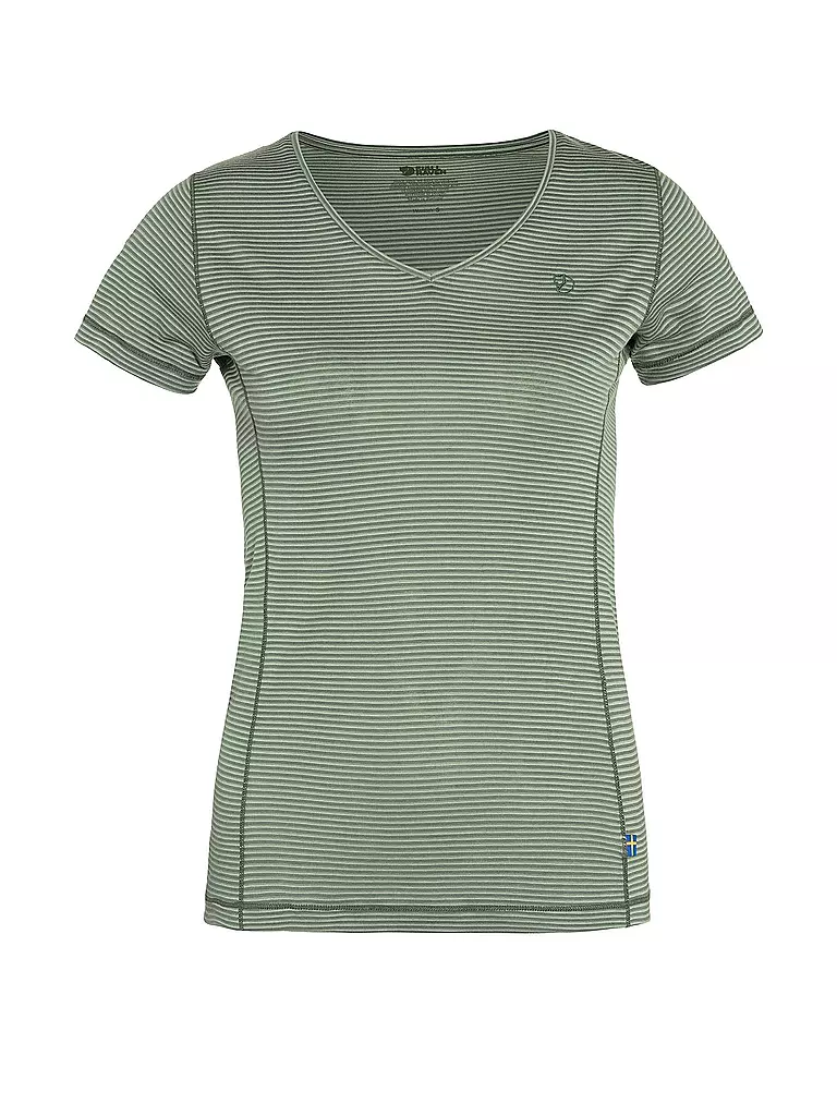 FJÄLLRÄVEN | Damen T-Shirt Abisko Cool W | olive