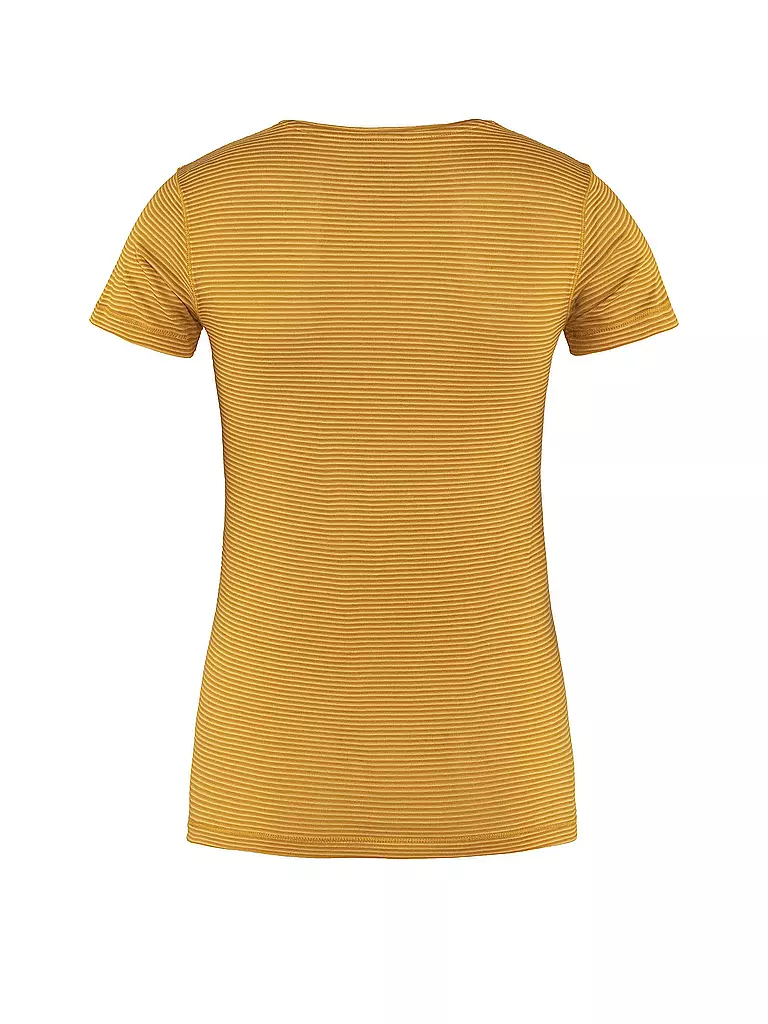 FJÄLLRÄVEN | Damen T-Shirt Abisko Cool W | senf