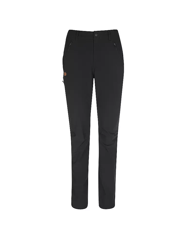 FJÄLLRÄVEN | Damen Wanderhose Abisko Trail Stretch | schwarz