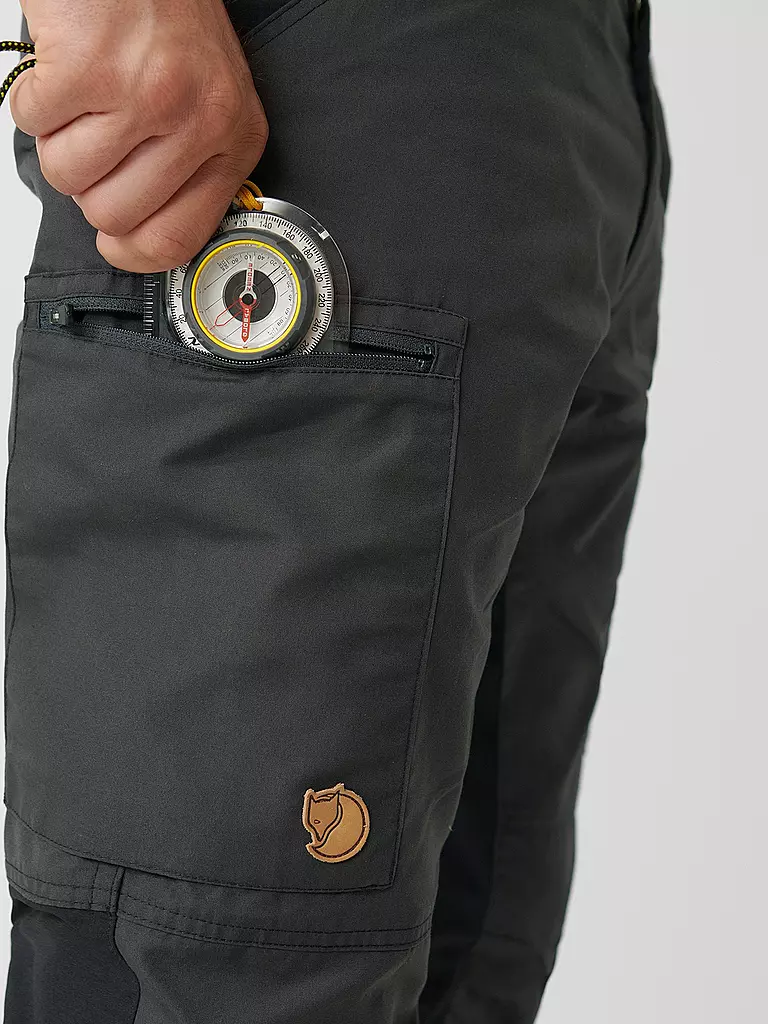 FJÄLLRÄVEN | Damen Wanderhose Kaipak | grau