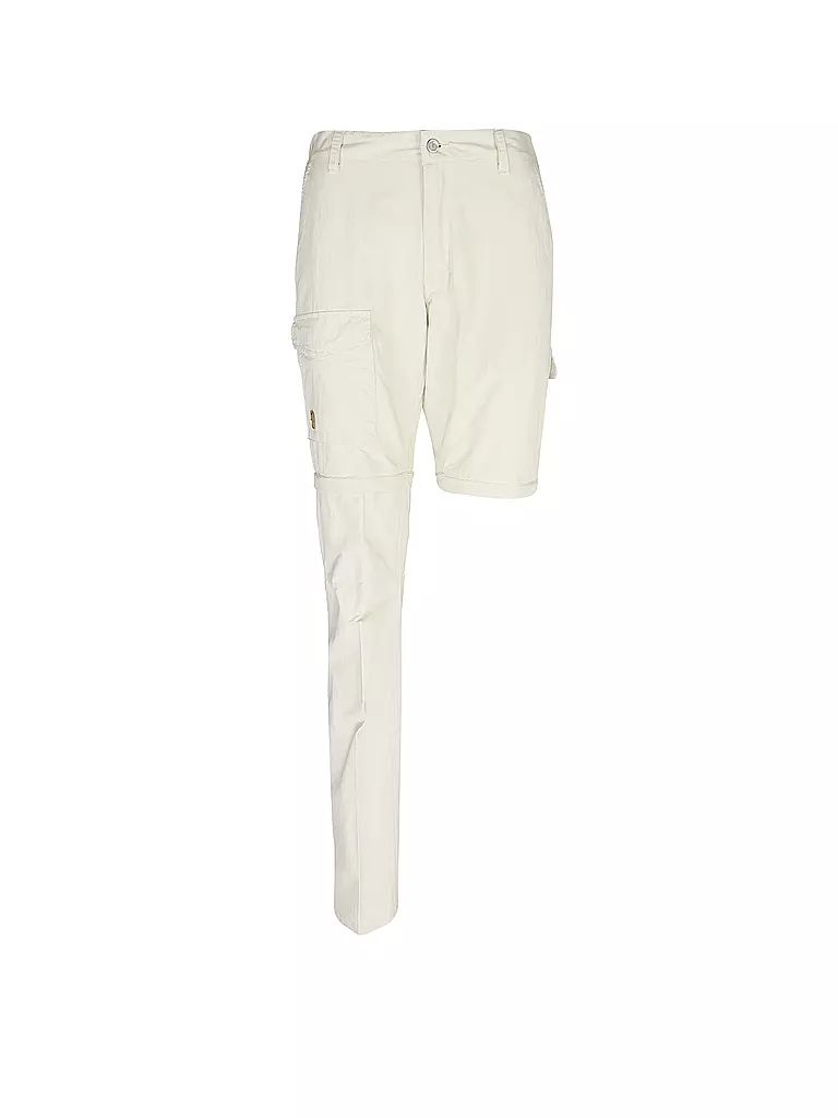 FJÄLLRÄVEN | Damen ZipOff Wanderhose Travellers MT | beige