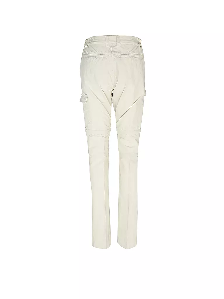 FJÄLLRÄVEN | Damen ZipOff Wanderhose Travellers MT | beige