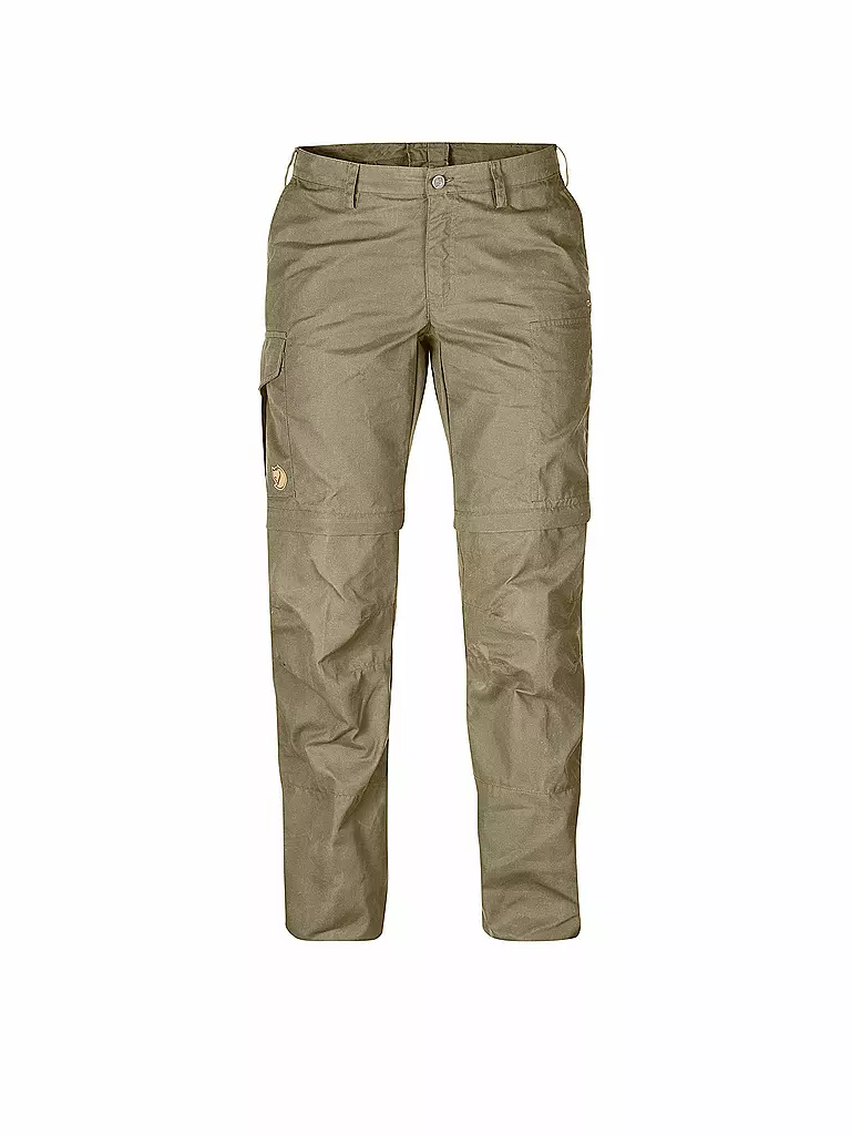 FJÄLLRÄVEN | Damen ZipOff-Outdoorhose Karla | beige