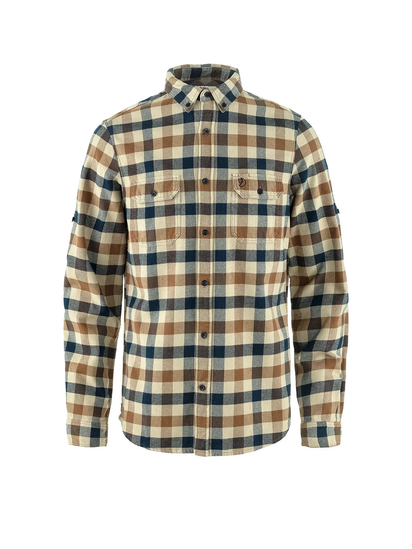 FJÄLLRÄVEN | Herren Flanellhemd Skog | senf