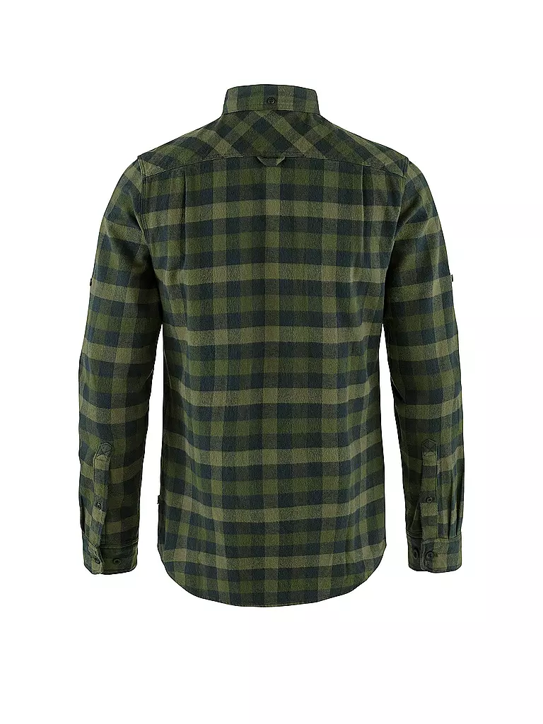 FJÄLLRÄVEN | Herren Flanellhemd Skog | braun