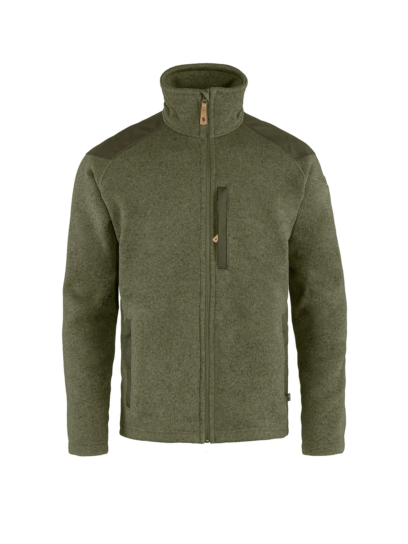 FJÄLLRÄVEN | Herren Fleecejacke Buck  | olive