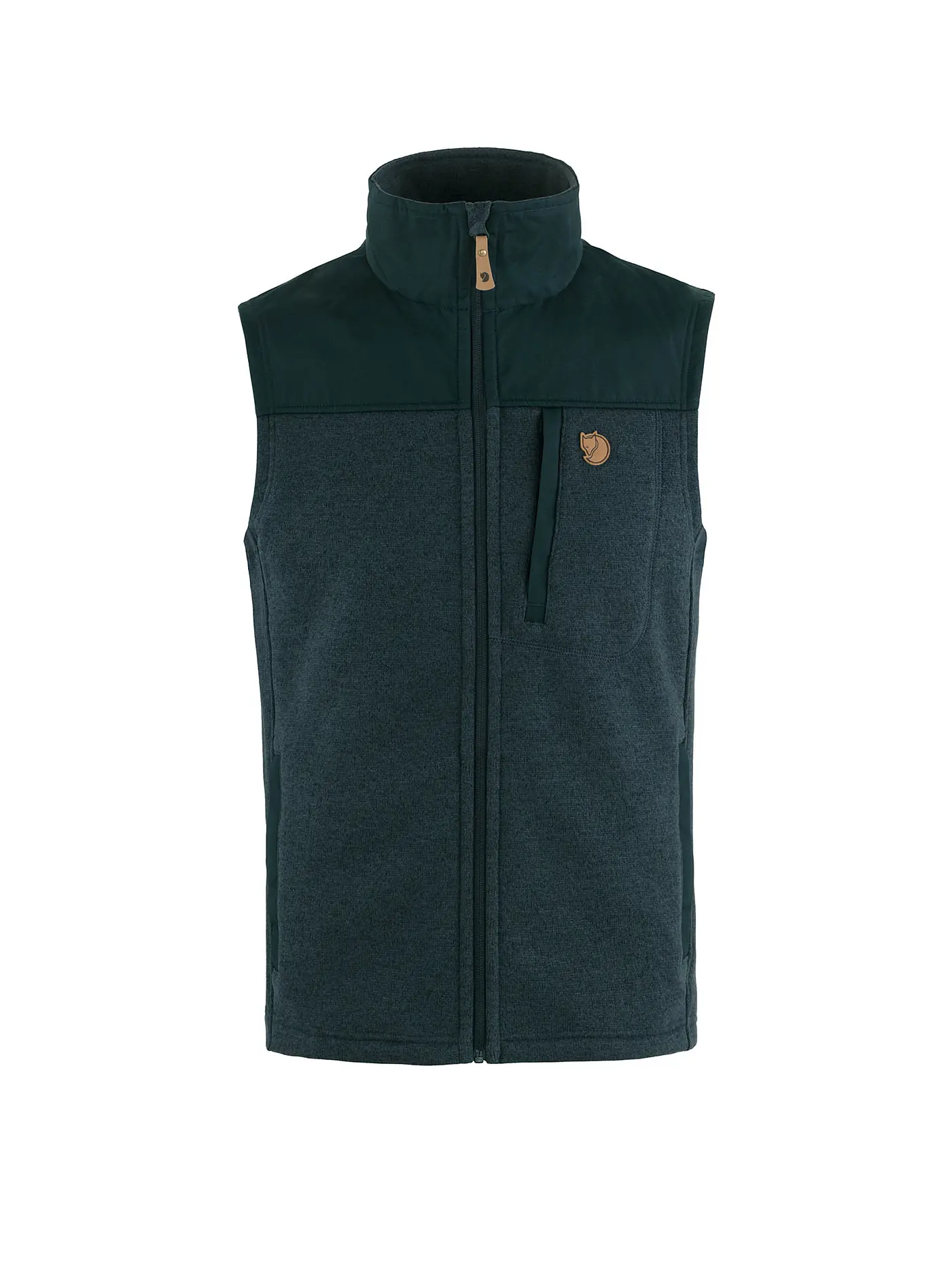 FJÄLLRÄVEN | Herren Fleeceweste Buck Fleece | dunkelblau