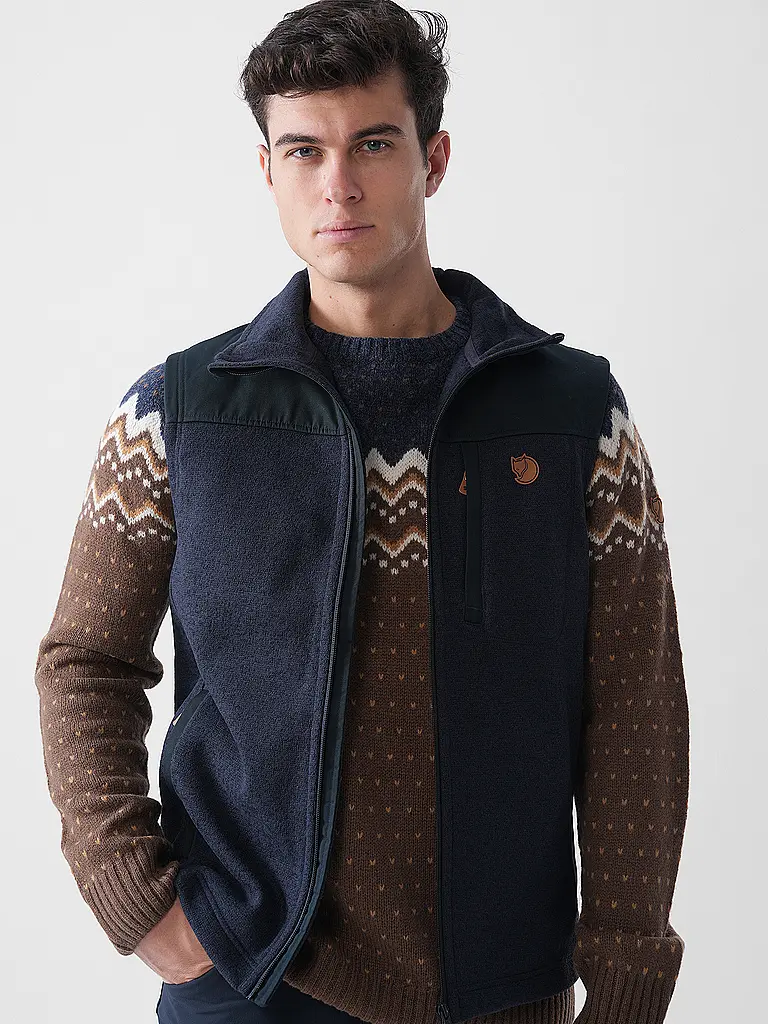 FJÄLLRÄVEN | Herren Fleeceweste Buck Fleece | 