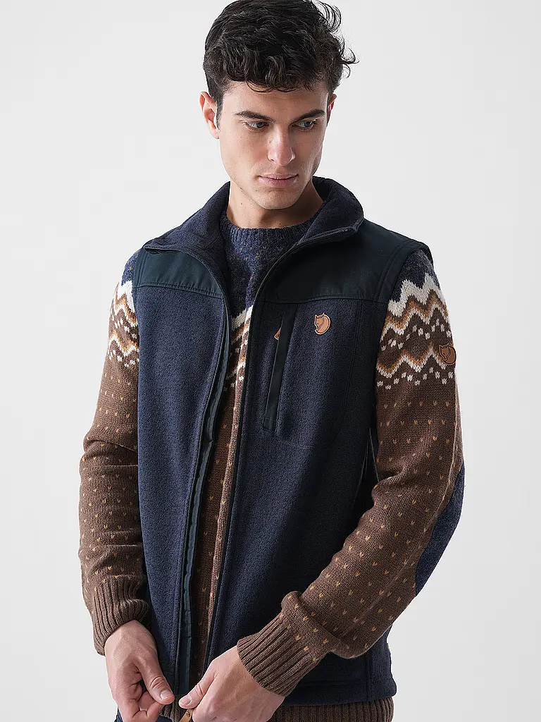 FJÄLLRÄVEN | Herren Fleeceweste Buck Fleece | 