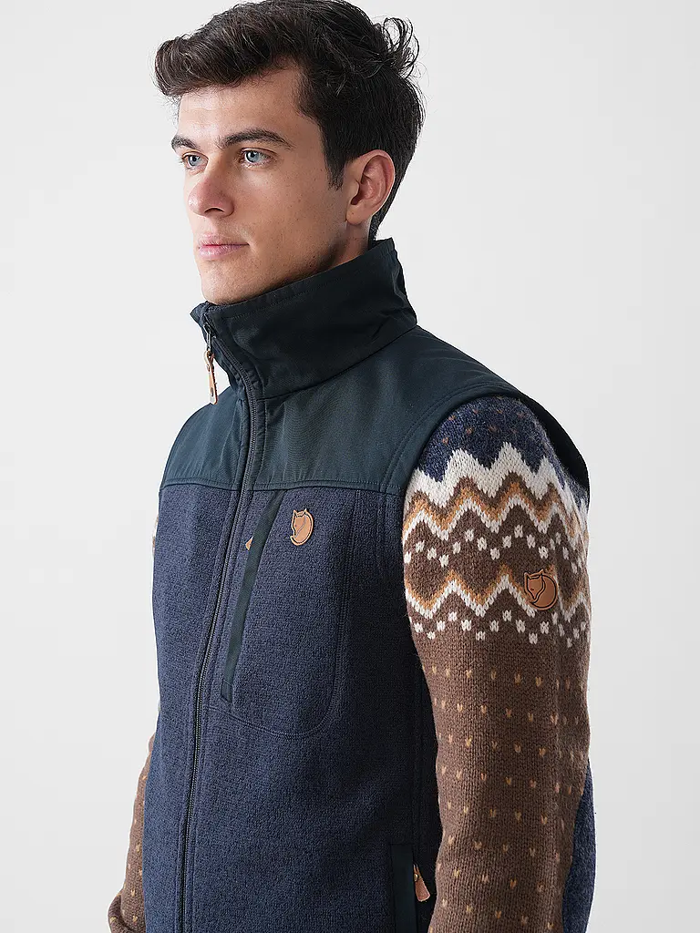 FJÄLLRÄVEN | Herren Fleeceweste Buck Fleece | 