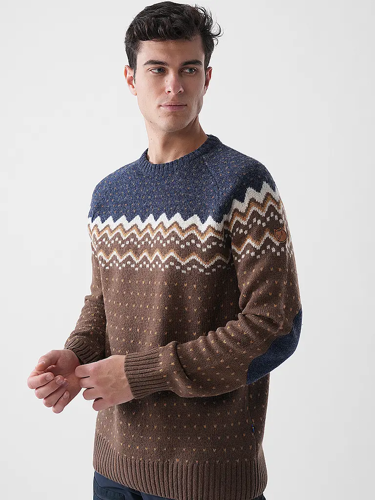 FJÄLLRÄVEN | Herren Funktionspullover Oevik Knit Wool | 