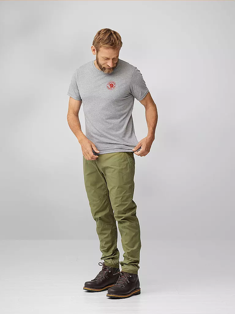 FJÄLLRÄVEN | Herren Funktionsshirt 1960 Logo | hellgrau