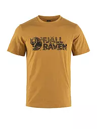 FJÄLLRÄVEN | Herren Funktionsshirt Lush Logo | senf