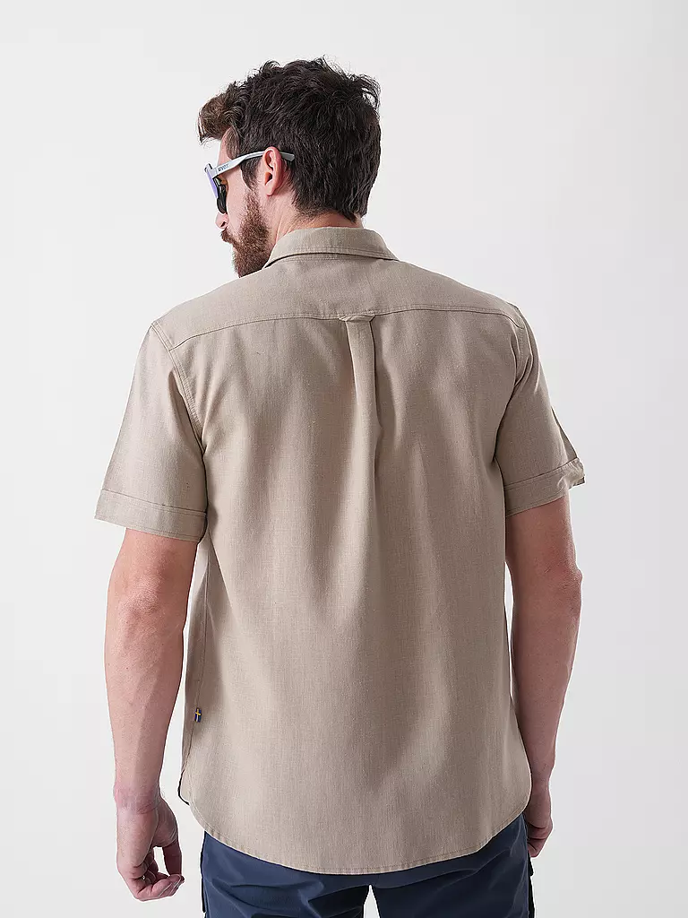 FJÄLLRÄVEN | Herren Hemd Oevik Travel Uni | beige