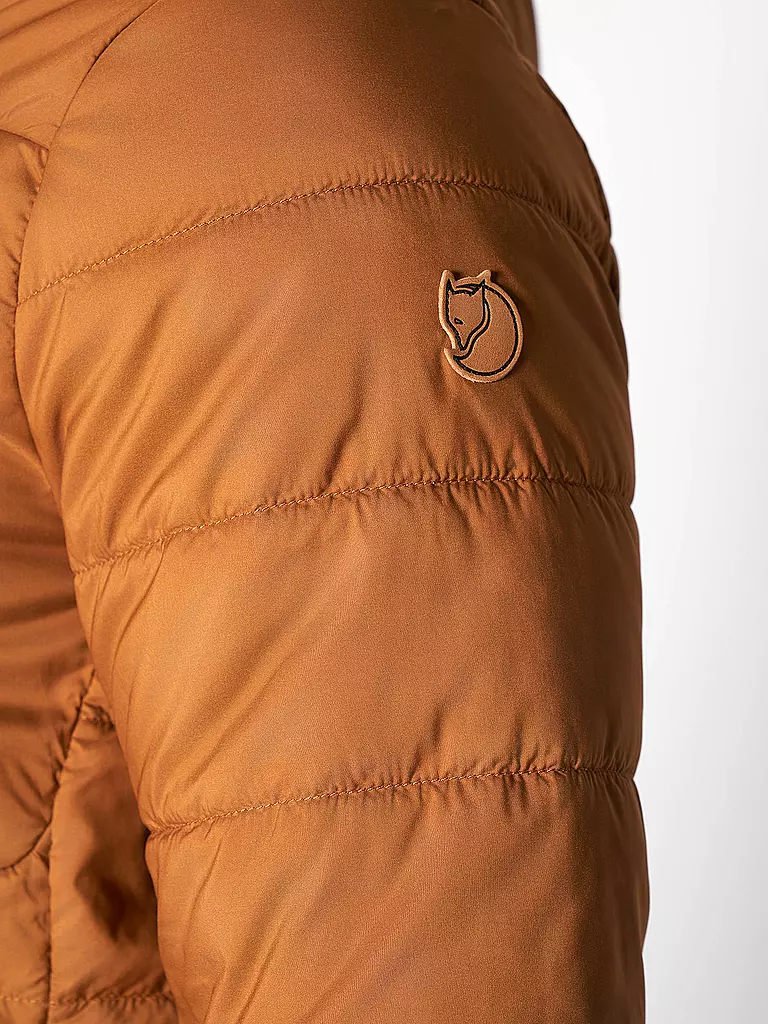 FJÄLLRÄVEN | Herren Isolationsjacke Keb Padded Hoodie | senf