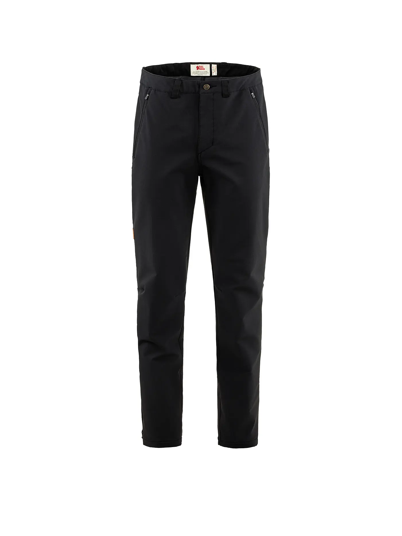 FJÄLLRÄVEN | Herren Softshell Wanderhose Abisko Winter Stretch | schwarz