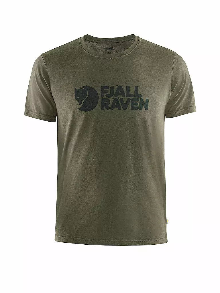 FJÄLLRÄVEN | Herren T-Shirt Logo | olive