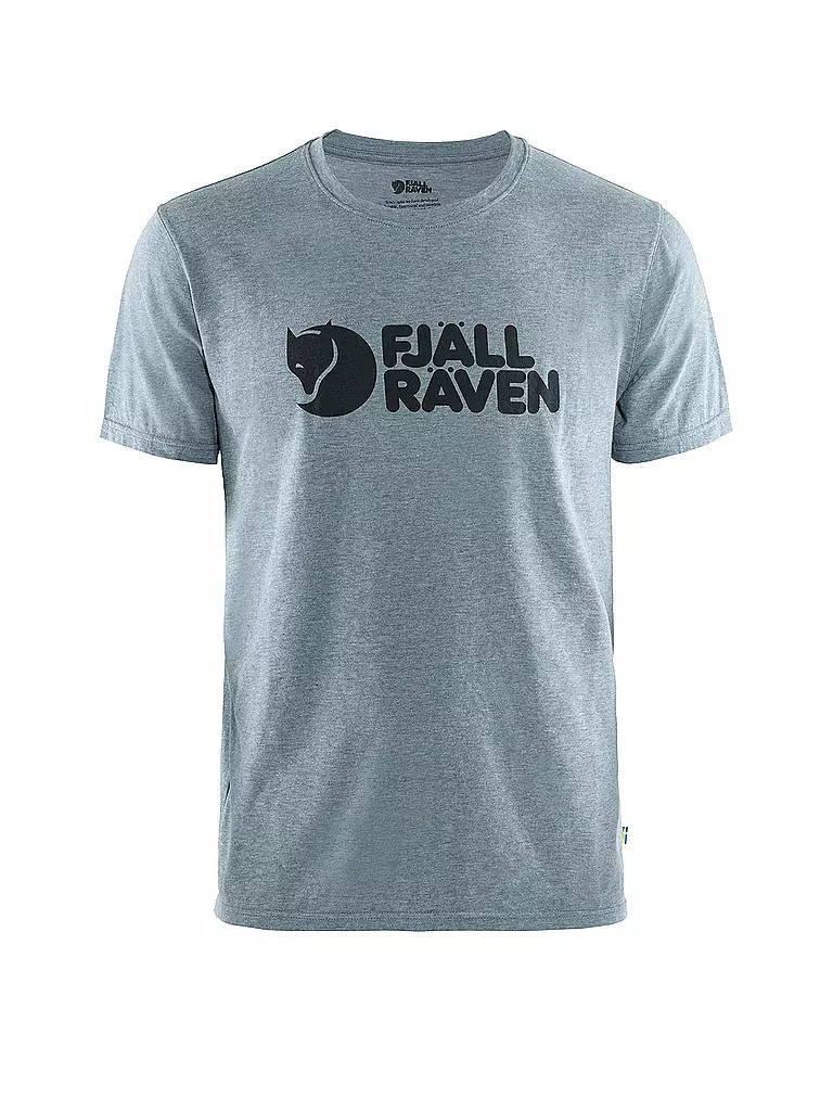 FJÄLLRÄVEN | Herren T-Shirt Logo | blau