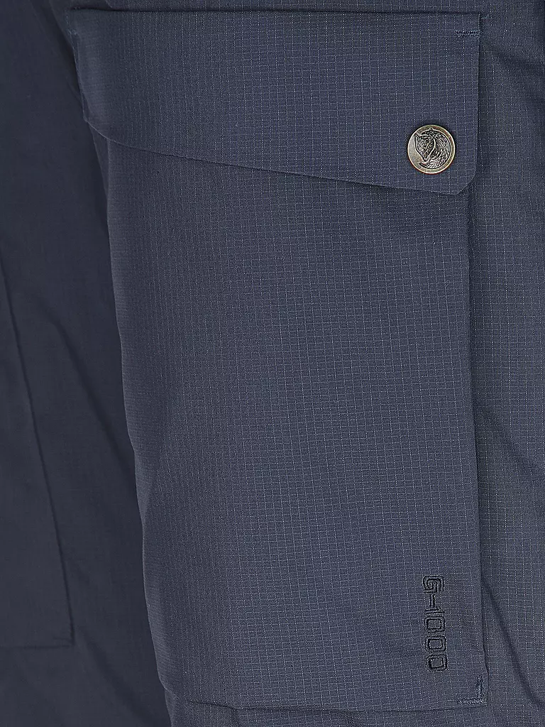 FJÄLLRÄVEN | Herren Wanderhose Hybrid G1000 | schwarz