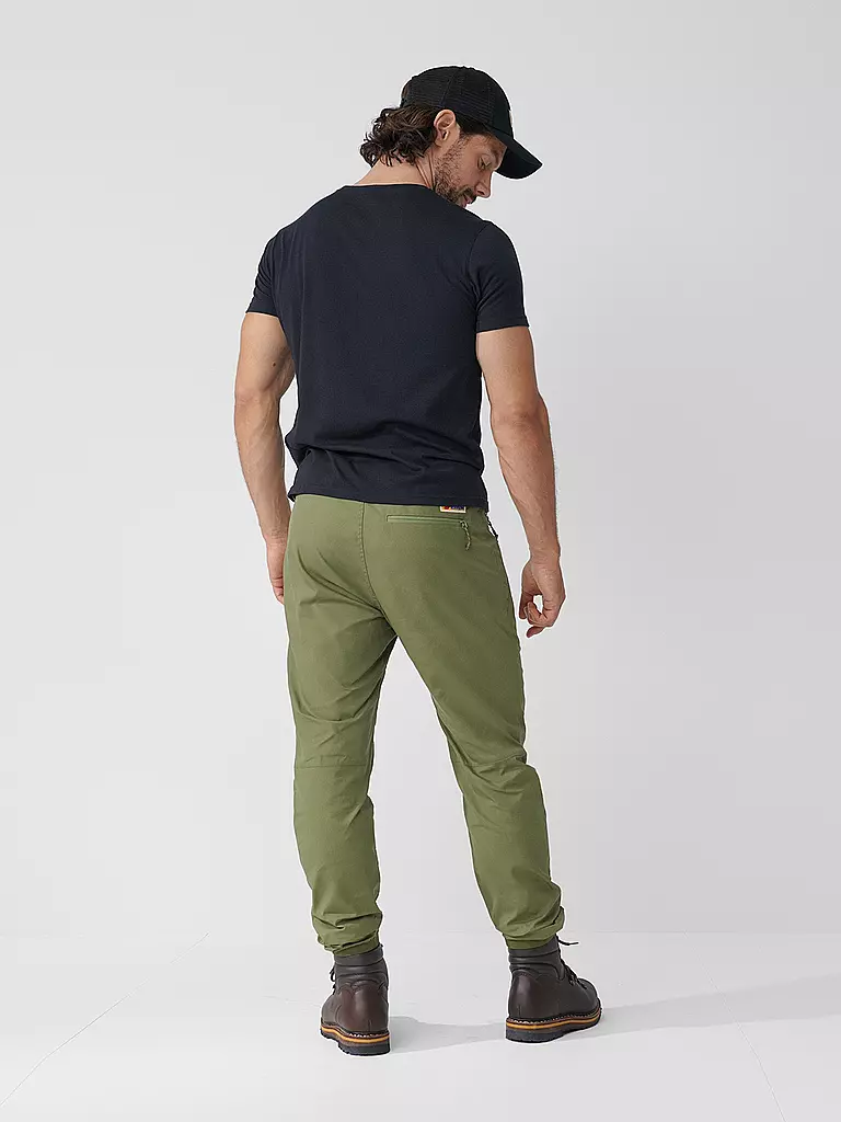 FJÄLLRÄVEN | Herren Wanderhose Verdag | olive