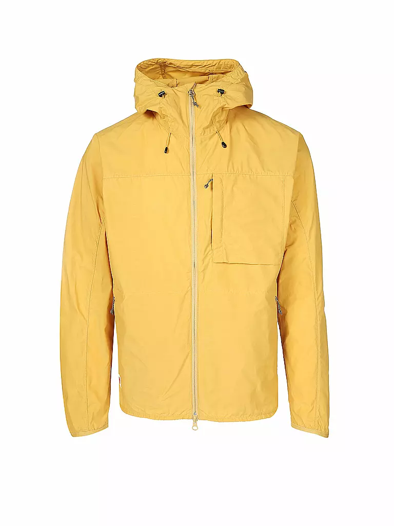 FJÄLLRÄVEN | Herren Wanderjacke High Coast Wind | gelb