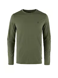 FJÄLLRÄVEN | Herren Wandershirt Abisko Wool | Olive