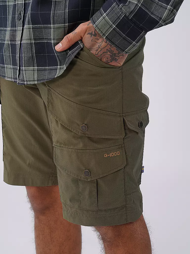 FJÄLLRÄVEN | Herren Wandershort Vidda Pro Lite | olive