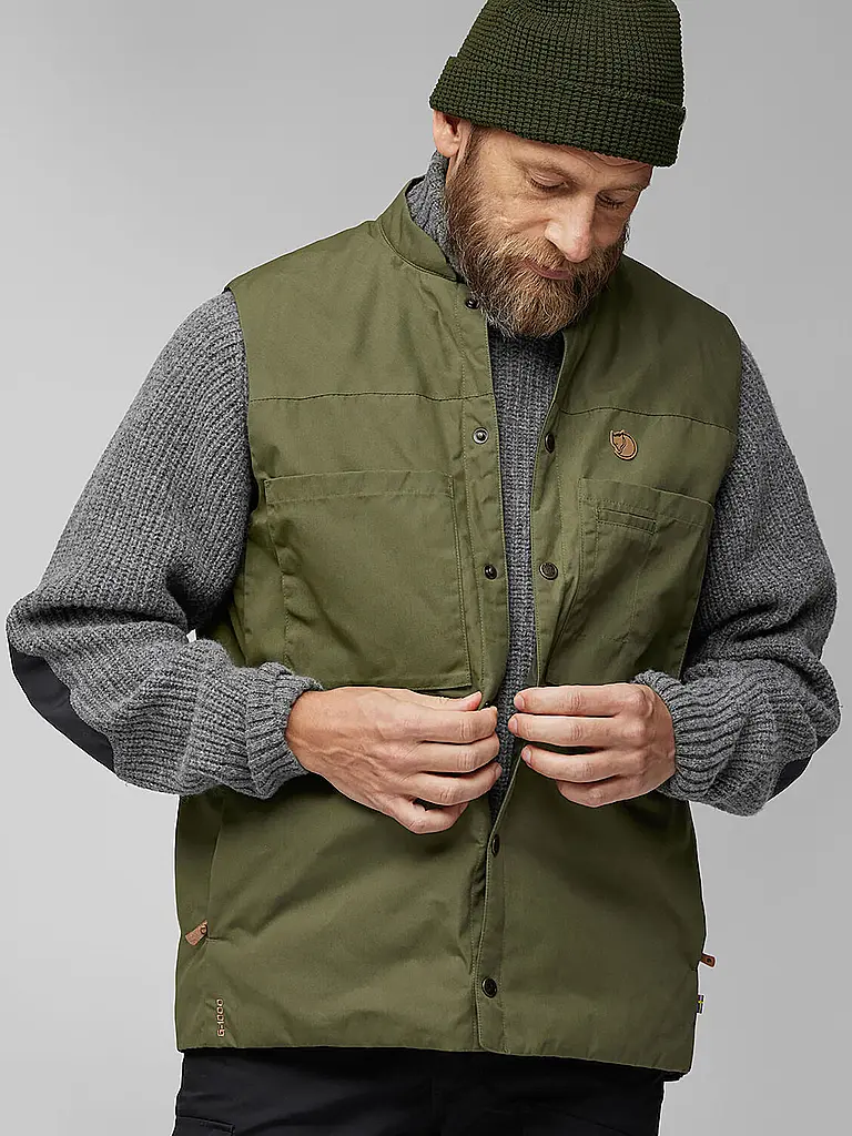 FJÄLLRÄVEN | Herren Weste Singi Padded G1000 | 